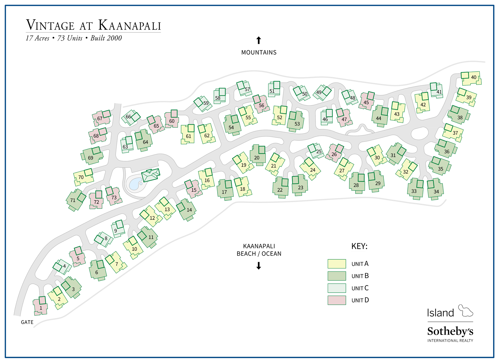 vintage at kaanapali map